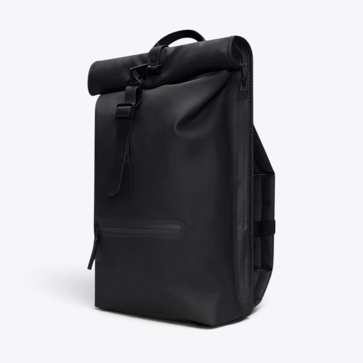 Sac à dos Rolltop Rucksack RAINS noir, compartiment intérieur