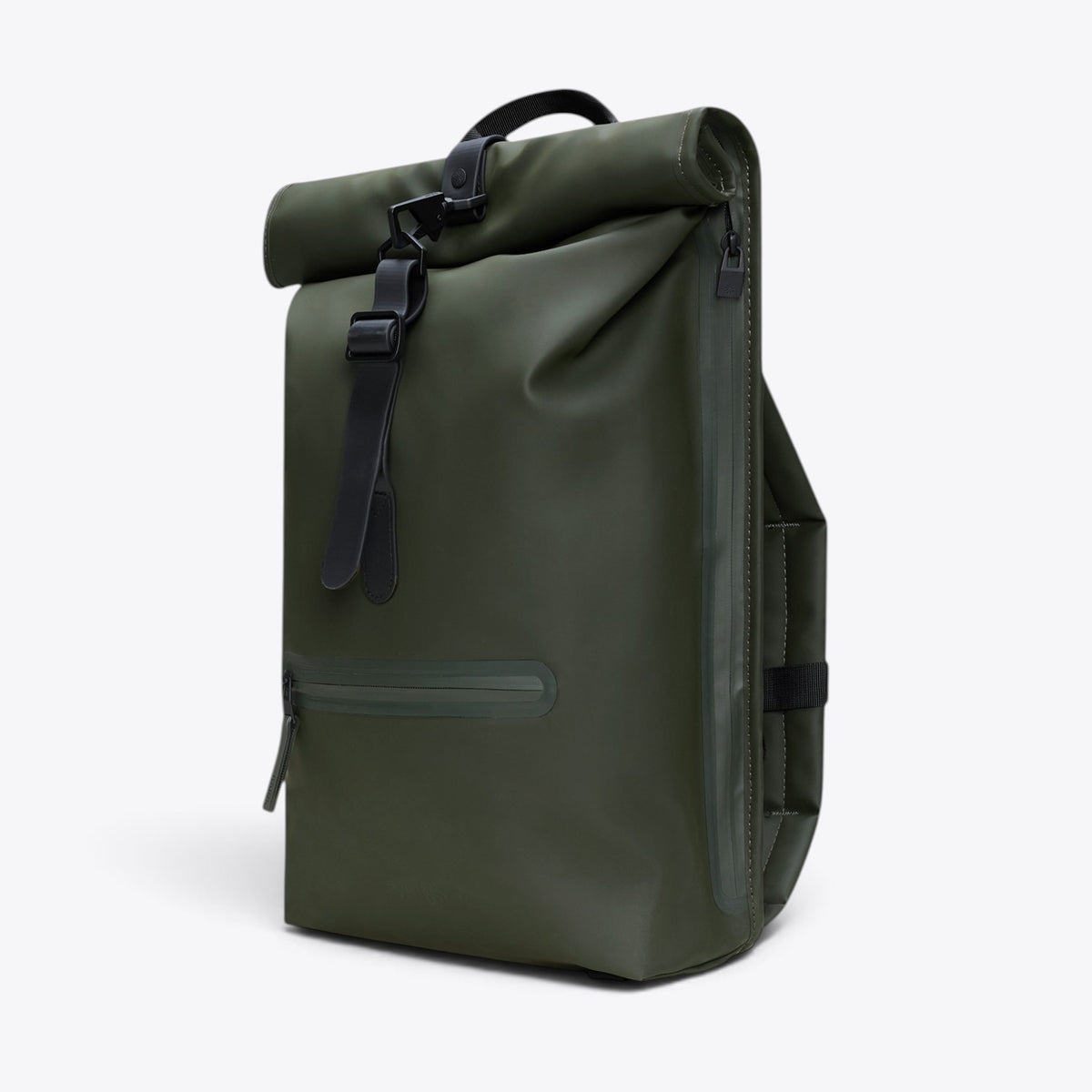 Sac à dos Rolltop Rucksack RAINS vert, vue arrière