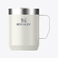 Tasse Stanley naturelle avec couvercle, vue de face