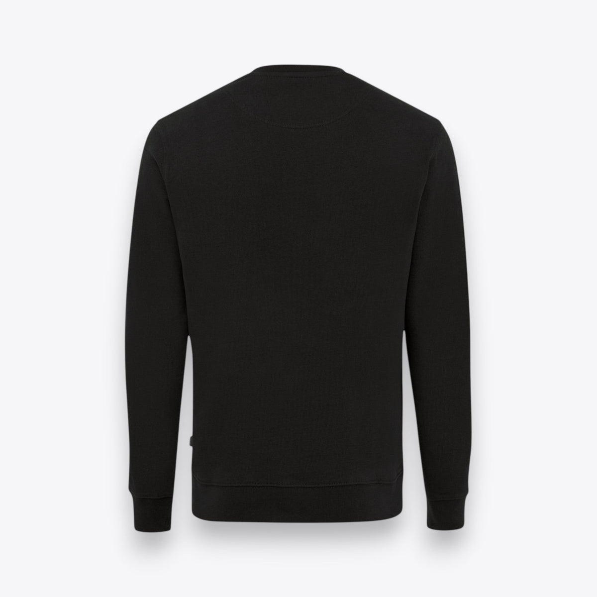 Sweatshirt unisexe noir, vue arrière