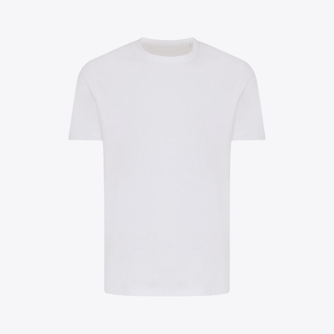 White unisex T-shirt, front view
