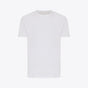 T-shirt unisexe blanc, vue de face - Blanc
