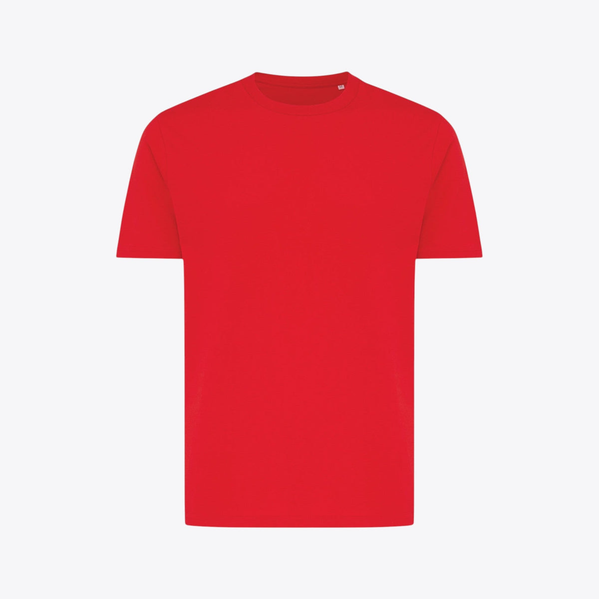 T-shirt unisexe rouge, vue de face