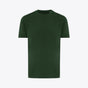T-shirt unisexe vert foncé, vue de face - Vert