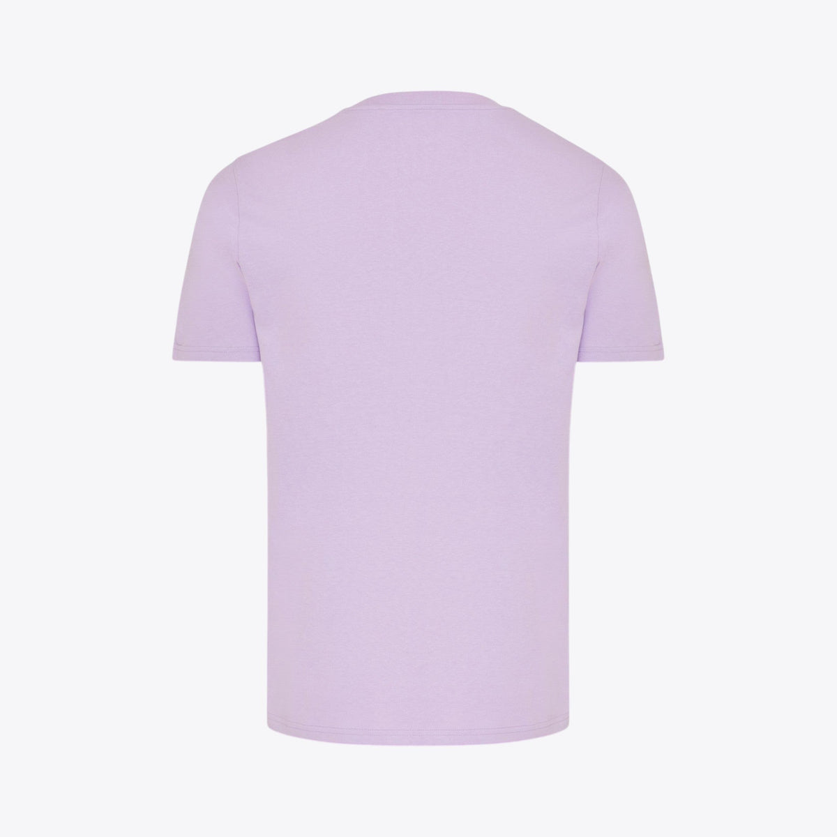 T-shirt unisexe violet clair, vue arrière