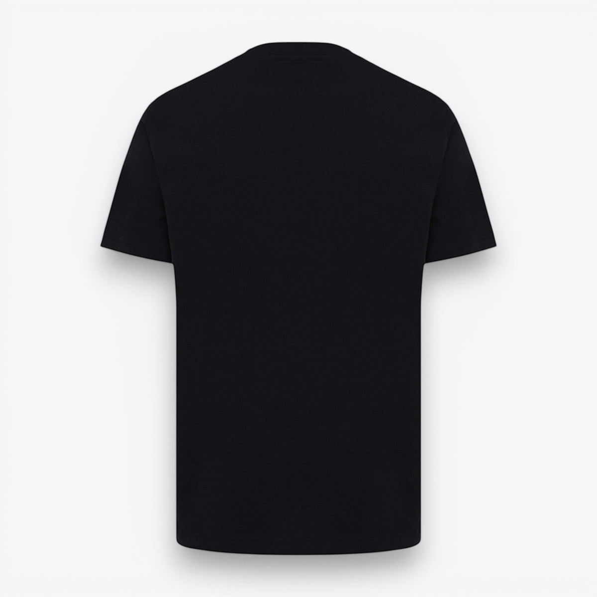 T-shirt unisexe oversized noir TODAY MERCH, vue arrière sur fond gris