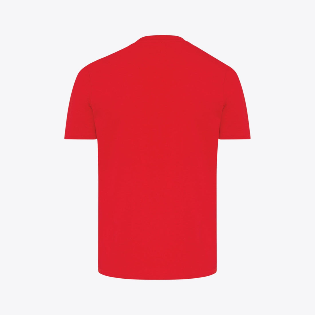 T-shirt unisexe rouge, vue arrière