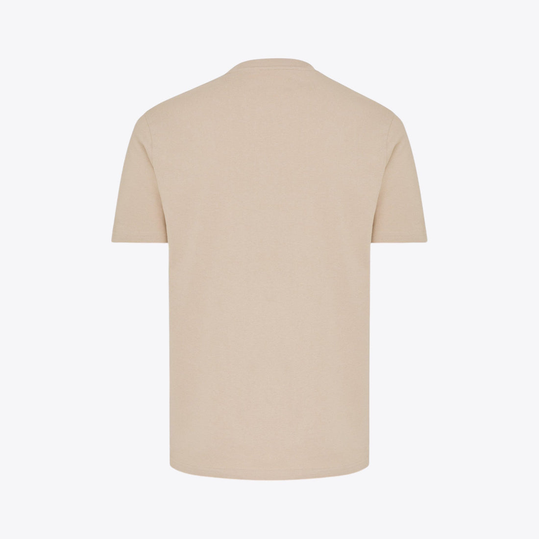 T-shirt unisexe beige, vue arrière