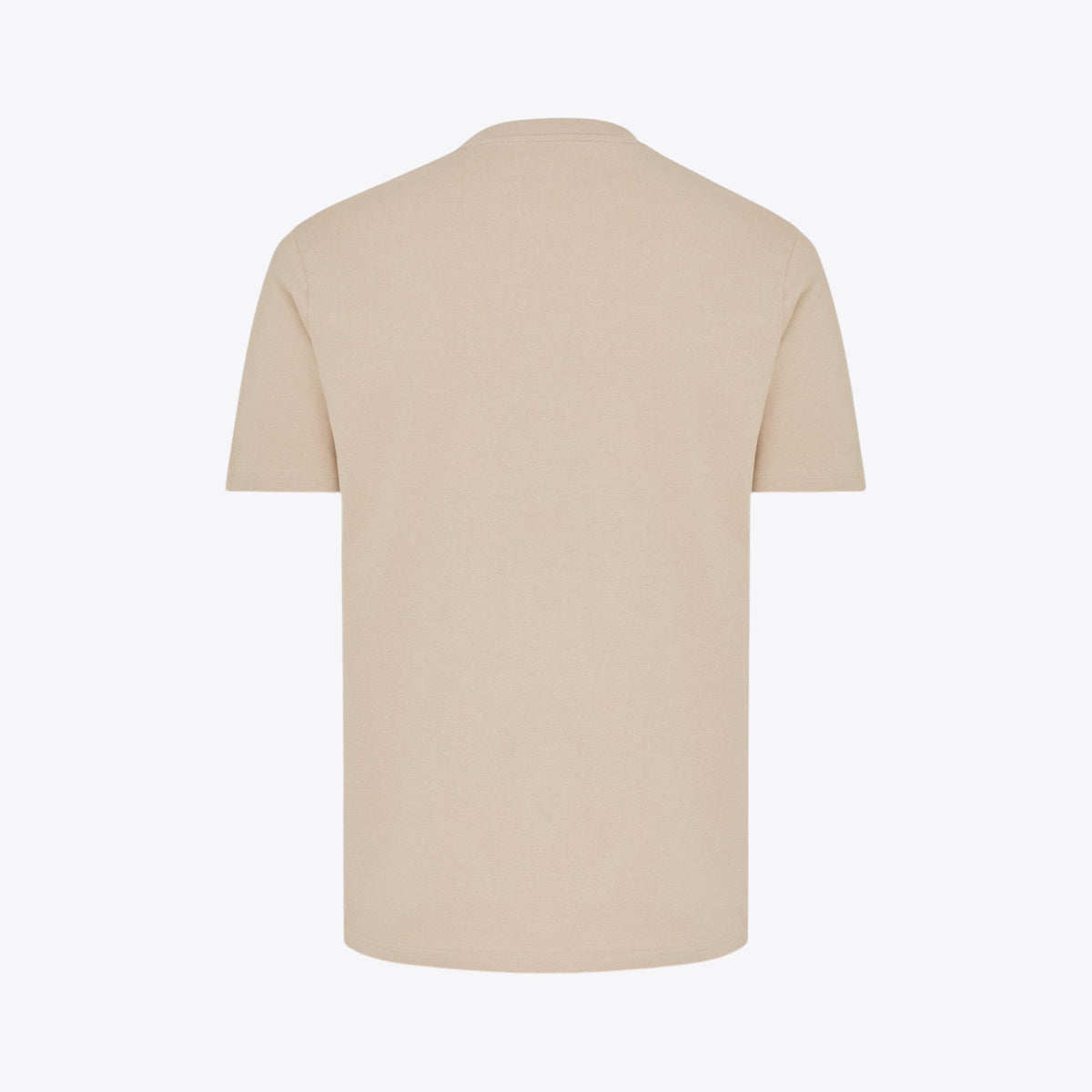 T-shirt unisexe beige, vue arrière