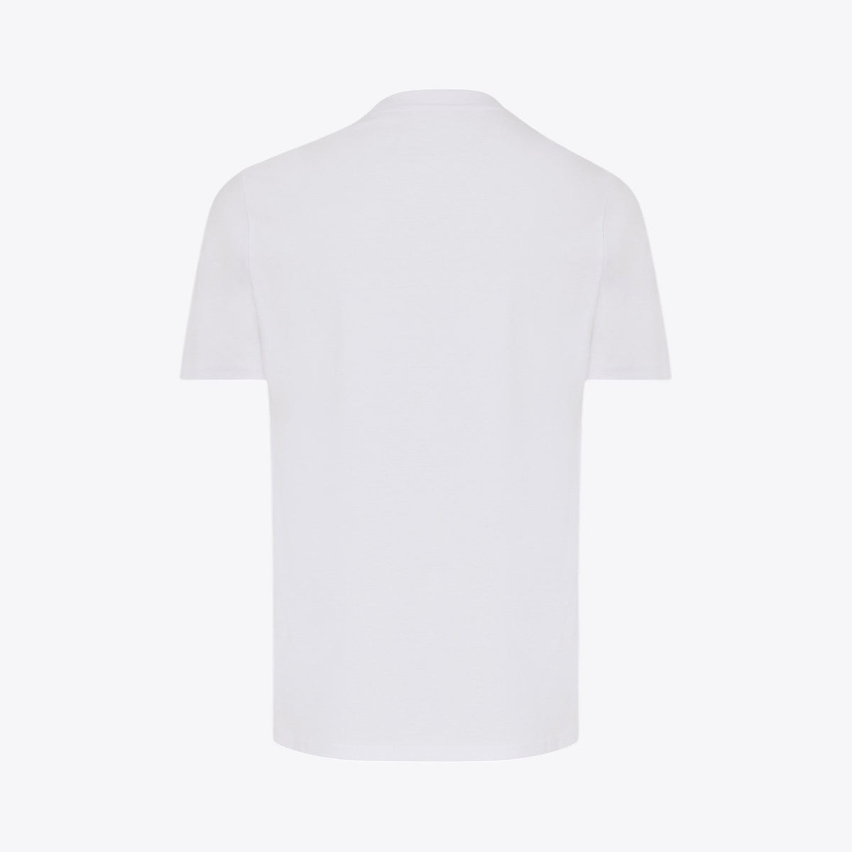 T-shirt unisexe blanc, vue arrière