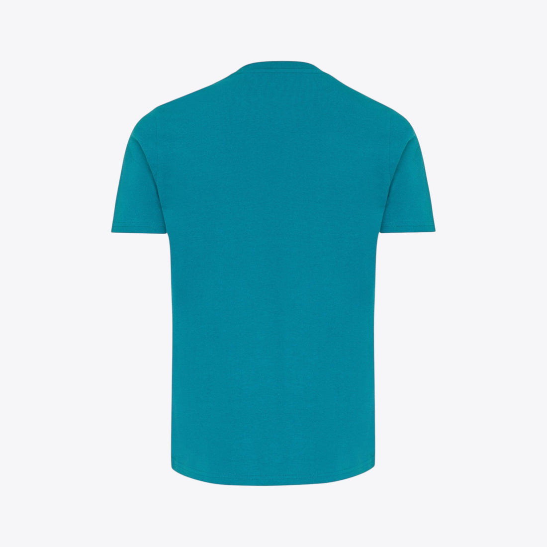 T-shirt unisexe turquoise, vue arrière