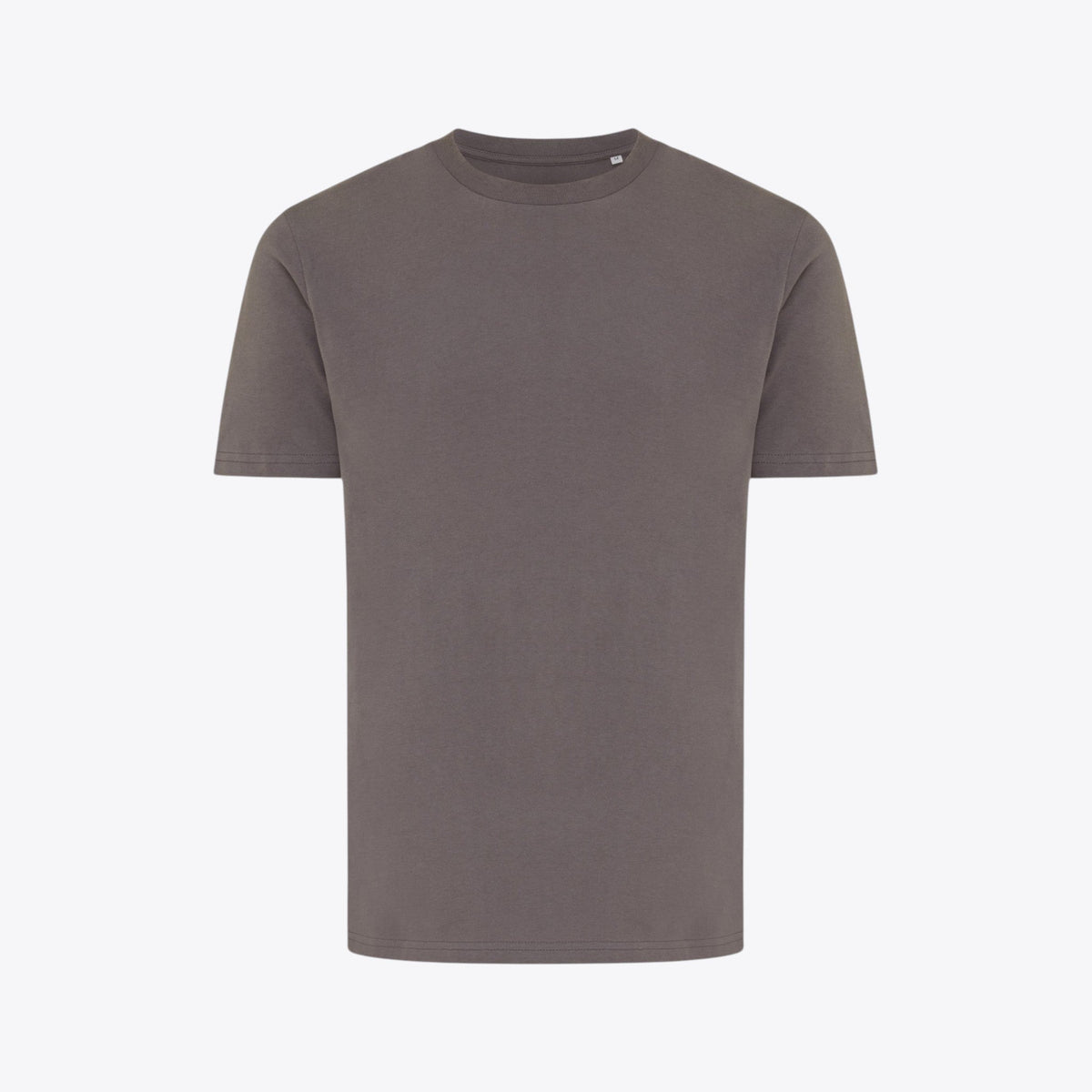 T-shirt unisexe anthracite, vue de face