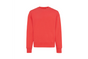 Sweat oversize rouge - vue de face sans marquage - Rouge