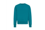 Sweat oversize turquoise - vue de face sans marquage - Turquoise