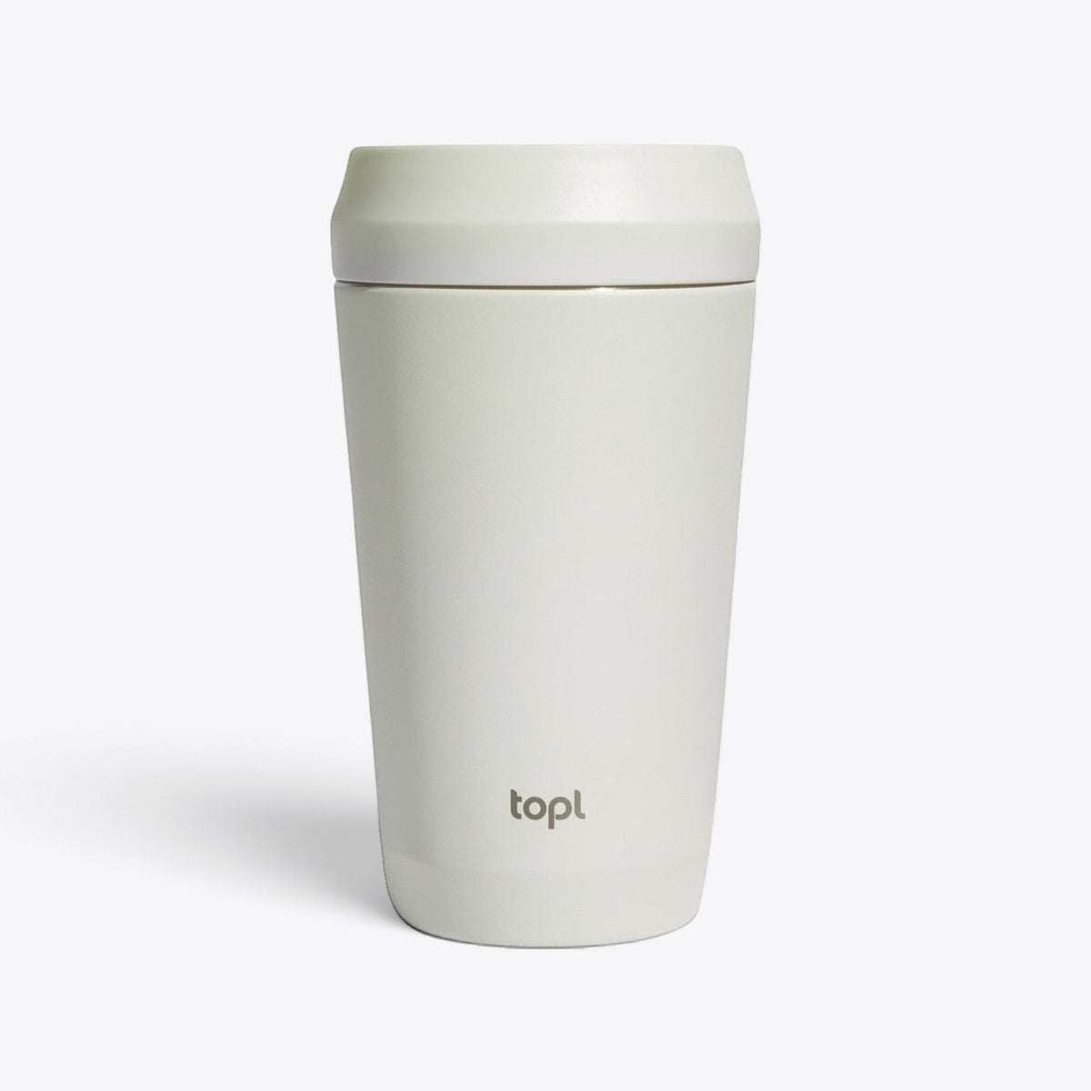 Mug isotherme Topl naturel, vue de face