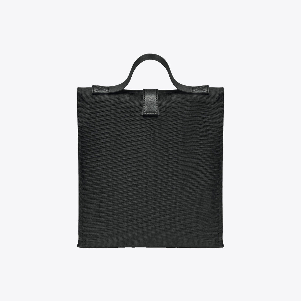 Sac déjeuner isotherme en rPET 9 L noir, vue de dos