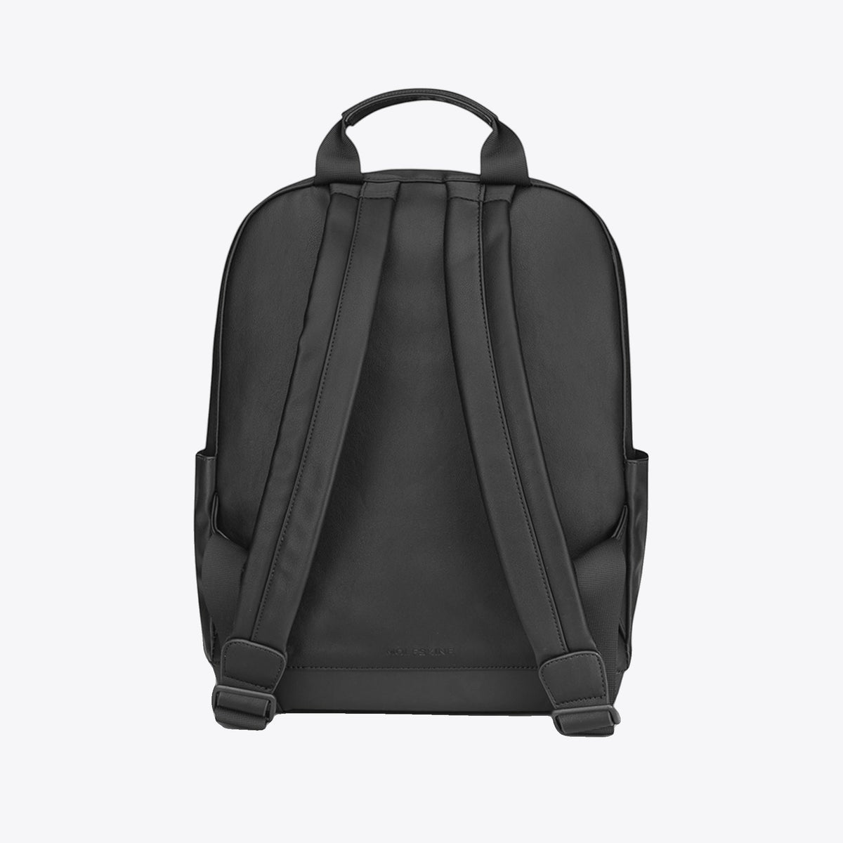 Sac à dos Moleskine noir, vue de dos