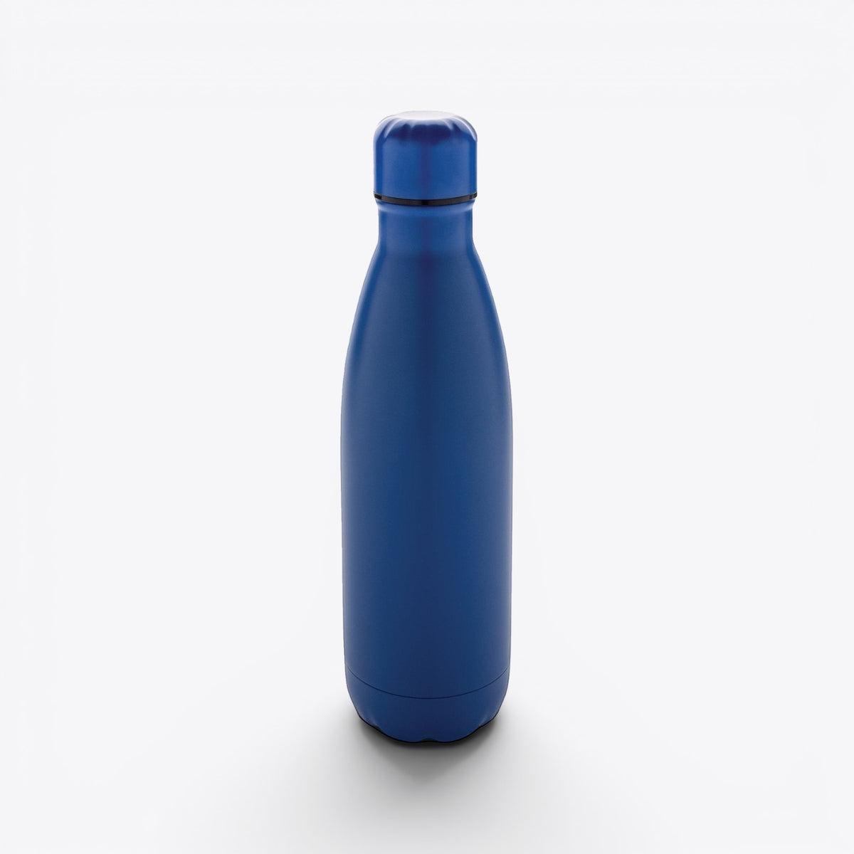 TODAY MERCH blue stainless steel water bottle, classic design, functional and durable for daily use.