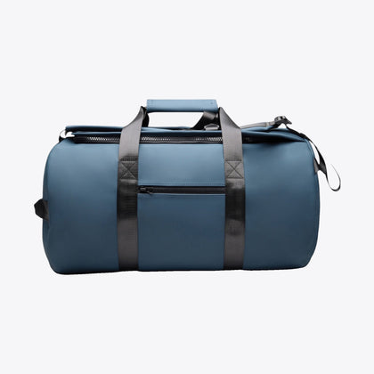 Sac de voyage 2-en-1 bleu marine, vue de face