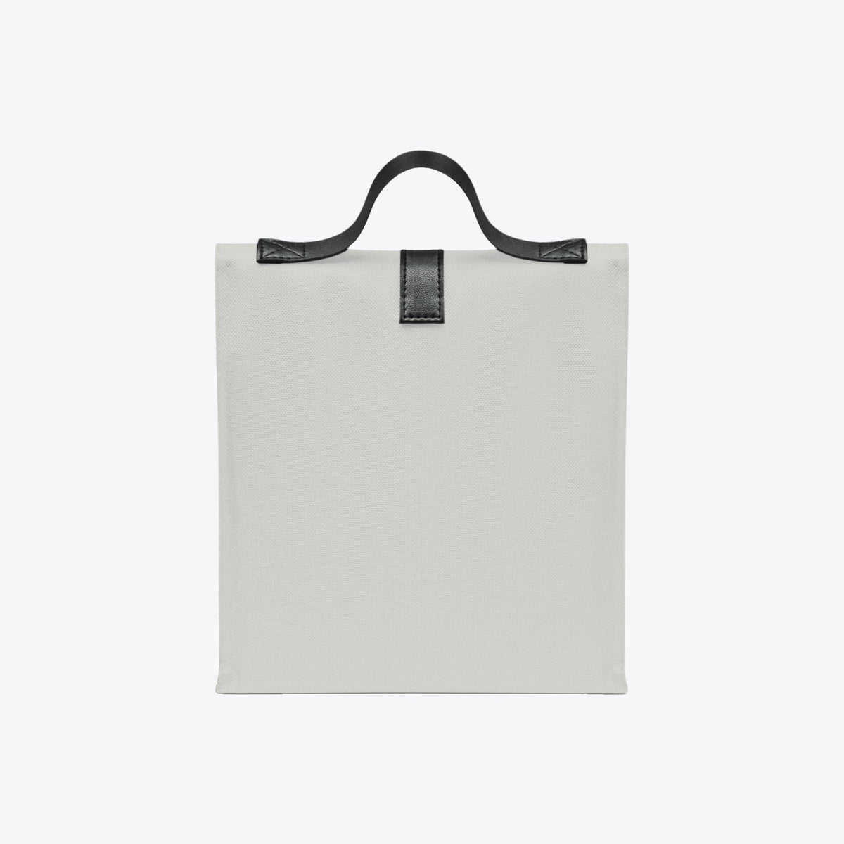 Sac déjeuner isotherme en rPET 9 L blanc, vue de dos