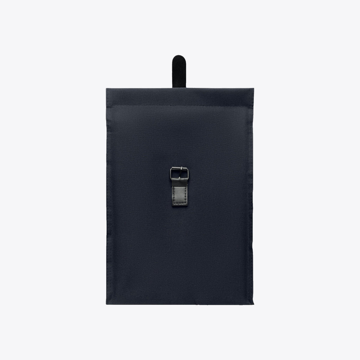 Sac déjeuner isotherme en rPET 9 L bleu marine, fermeture déroulée