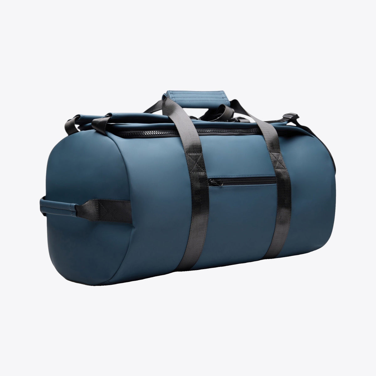 Sac de voyage 2-en-1 bleu marine, vue trois quarts