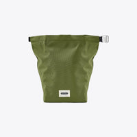 Sac déjeuner Black+Blum vert déplié, vue de face