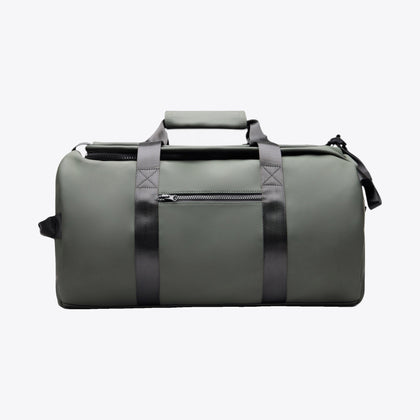 Sac de voyage 2-en-1 kaki, vue de face