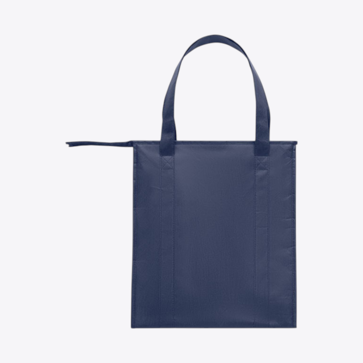 Sac isotherme bleu marine de 25 L, vue de face