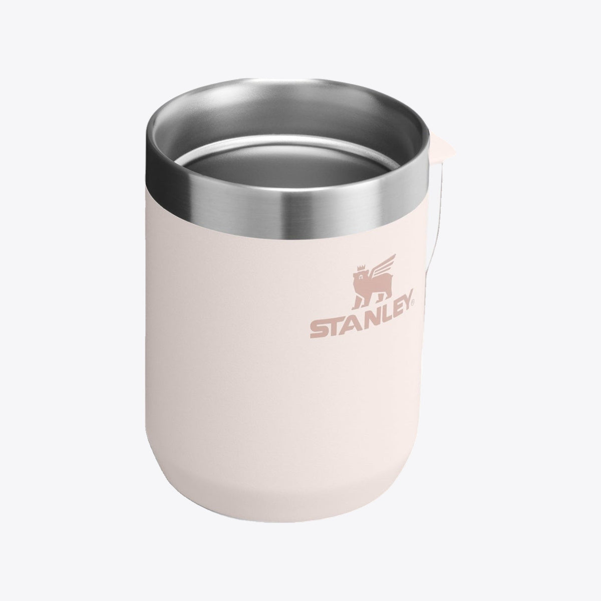 Tasse Stanley rose ouverte, vue arrière